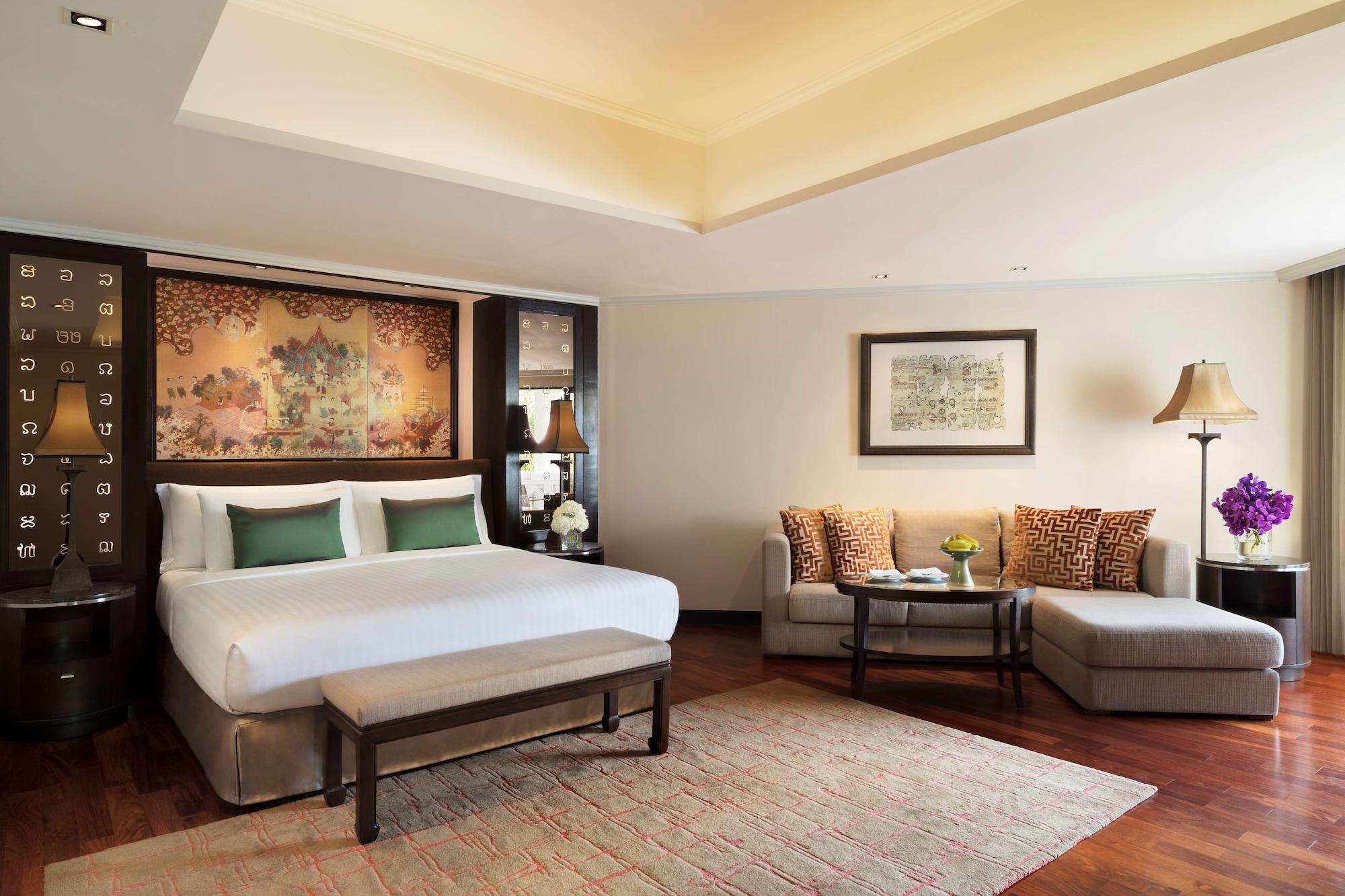 Anantara Riverside Bangkok Resort Dış mekan fotoğraf A suite at the Taj Mahal Palace