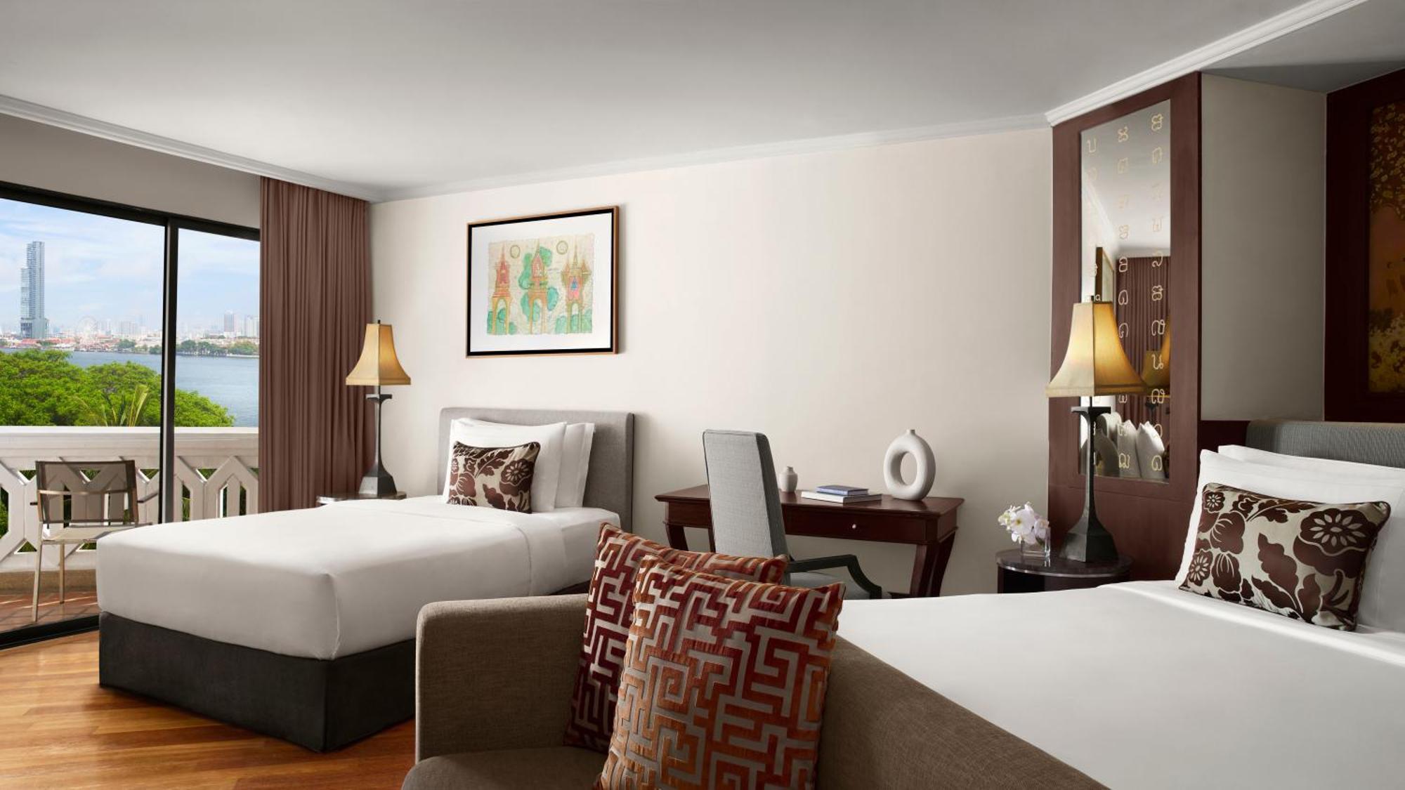 Anantara Riverside Bangkok Resort Dış mekan fotoğraf Deluxe Room